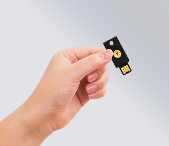 YubiKey is a hardware Two-factor authentication