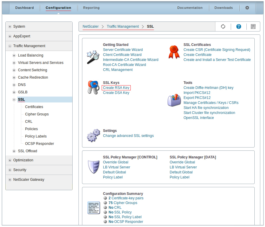 Create RSA Key