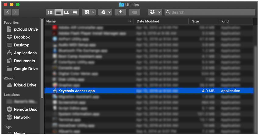 Keychain Access - SSL Installation Guide in Apple macOS Server