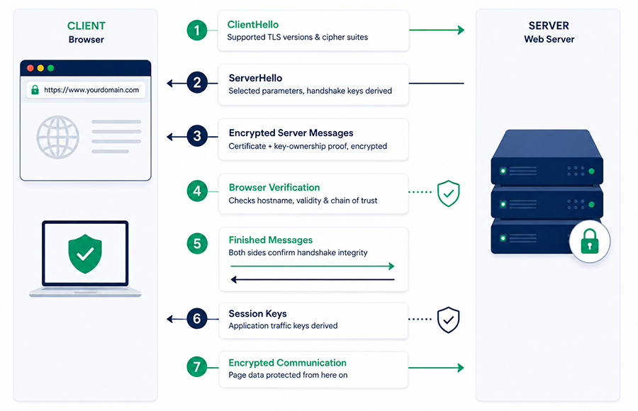 TLS handshake