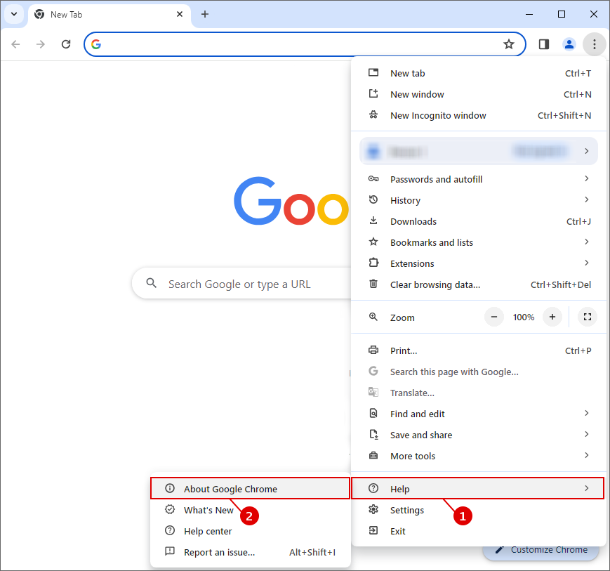 About Google Chrome