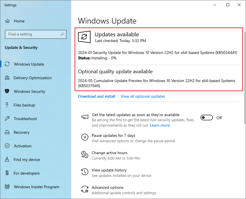 Windows Update