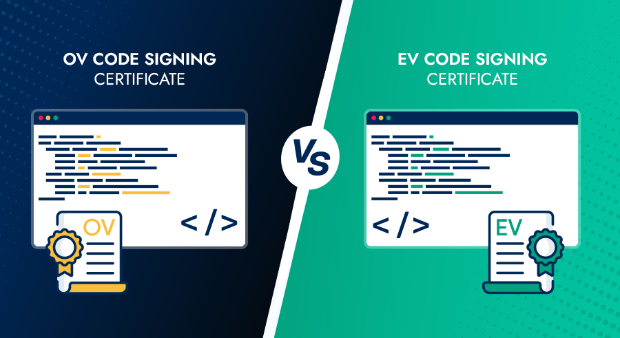 EV vs OV Code Signing Certificate