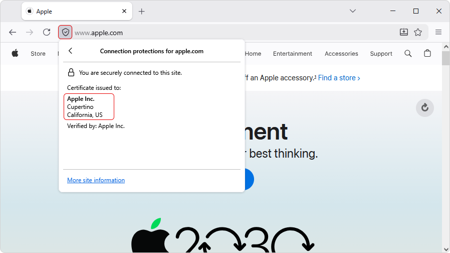 EV SSL Certificates in Firefox