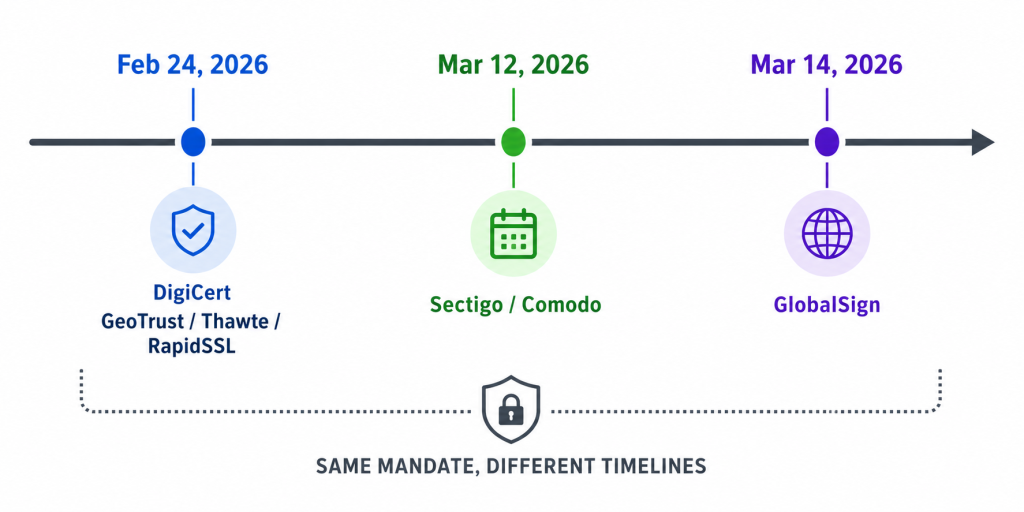 200-Day SSL/TLS Certificate Validity & CA-by-CA Updates